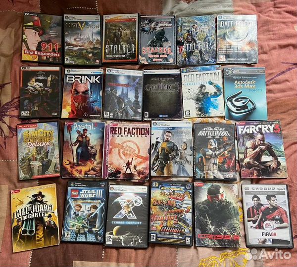 Игровые диски для пк