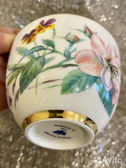 Фарфоровый (костяной) чайный сервиз