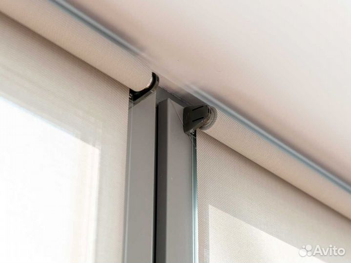 Рулонные шторы мини полупрозрачные 70*140