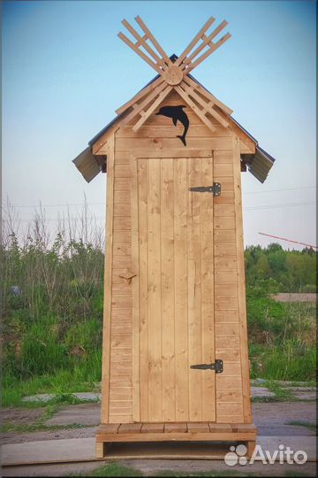 Дачный туалет с установкой TOP226