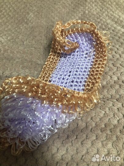 Мочалка ручной работы