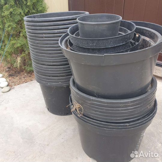 Горшок посадочный для растений кустарников