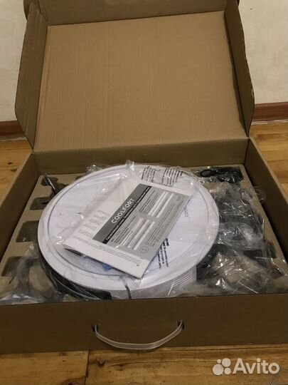 Робот пылесос coolfort cf 3205, белый