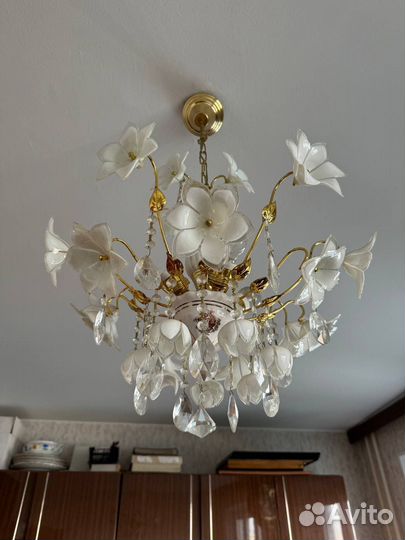 Люстра хрустальная