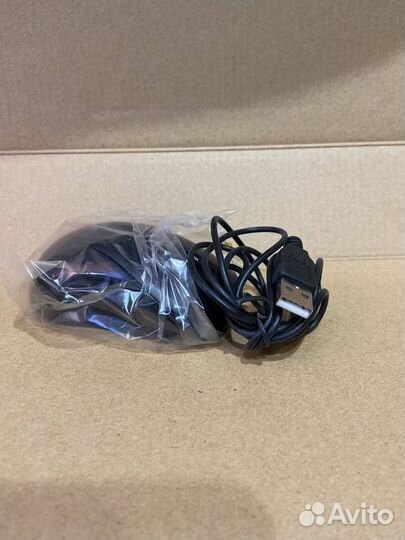 Мышь Oklick 115S оптическая проводная USB черн