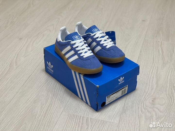 Кроссовки Adidas Gazelle Indoor Blue Fusion Gum