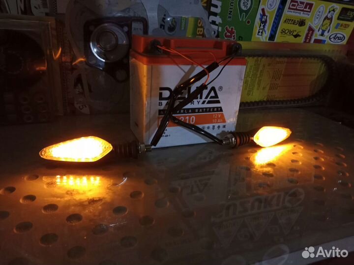 Поворотники на мопед