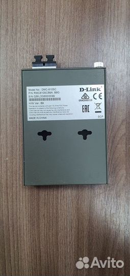 Медиаконвертер D-Link DMC-810SC 1000Base-T Gigabit