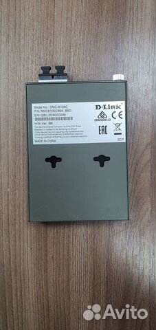 Медиаконвертер D-Link DMC-810SC 1000Base-T Gigabit