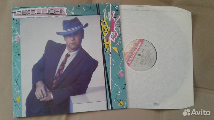 LP Elton John – Jump Up,1982, Scandinavia