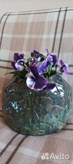 Ваза керамическая ручной работы