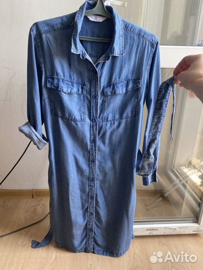 Платье рубашка HM