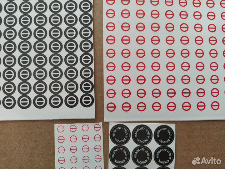 Пломбы для видеокарт