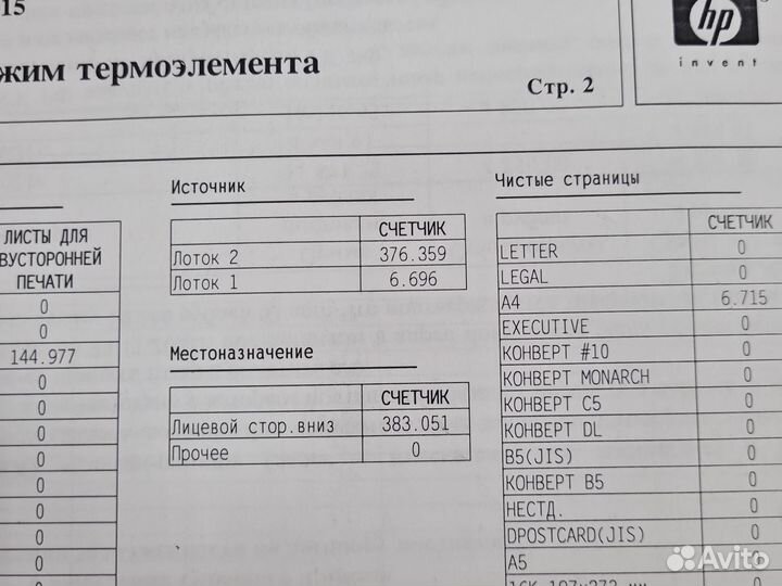 Принтер лазерный HP P3015