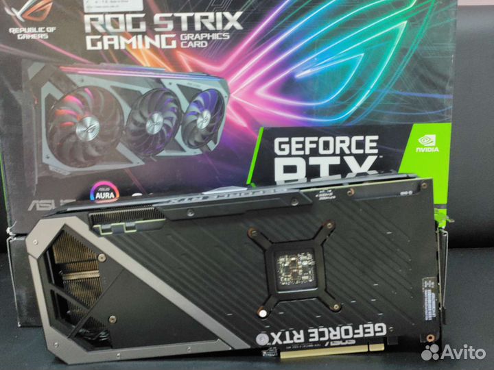 Asus RTX 3070 ROG Strix (+гарантия 6 месяцев)