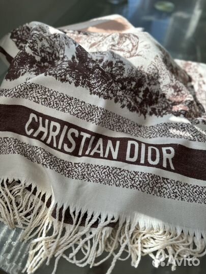 Палантин Christian Dior lux теплый