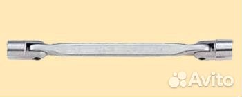 Ключ торцевой шарнирный 10х12 мм