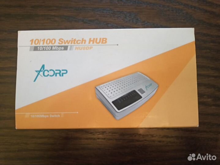 Сетевой коммутатор Acorp и D-Link