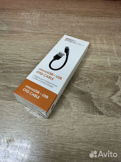 Переходник micro-USB out - USB A in