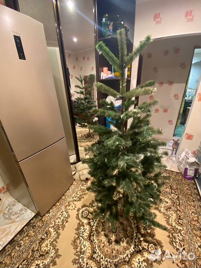 Елка искусственная новогодняя, зеленая