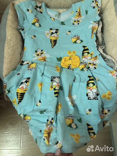 Детские вещи пакетом для девочки 104,110