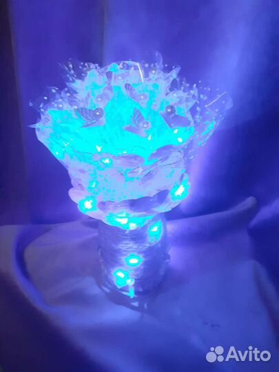 Букет с подсветкой