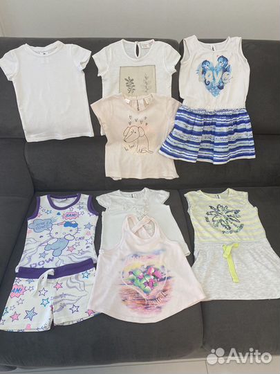 Вещи пакетом на девочку 92 98
