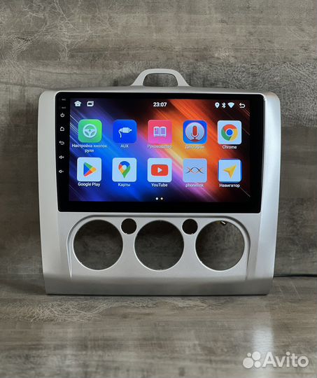 Магнитола андроид 11 для Ford Focus 2 новая wifi