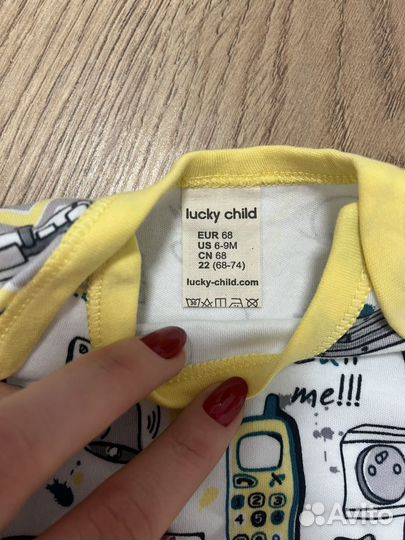 Боди детские 68