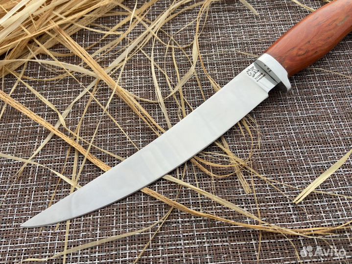 Филейный нож сталь кованая Х12мф