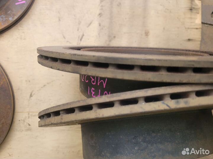 Задний тормозной диск nissan x-trail t31