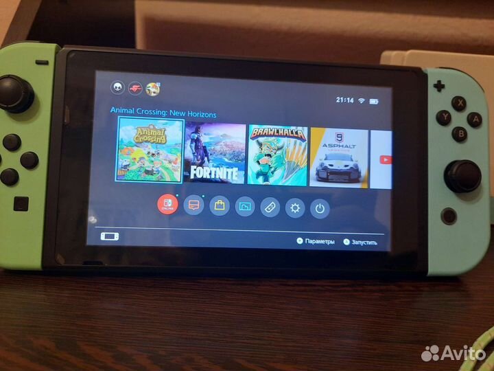 Nintendo switch animal crossing edition