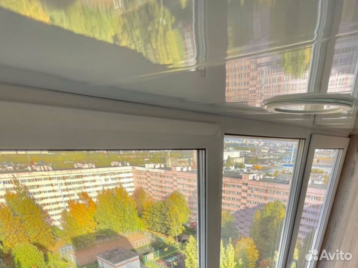 Холодное остекление балкона o-2708