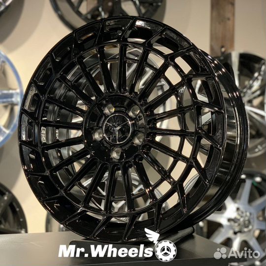 Литые диски R21 5x112 для Mercedes разноширокие