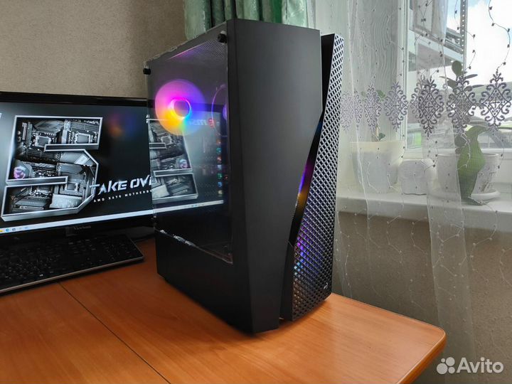 Игровой Ryzen 5+GTX1650+16gb DDR4+SSD 256+HDD 500