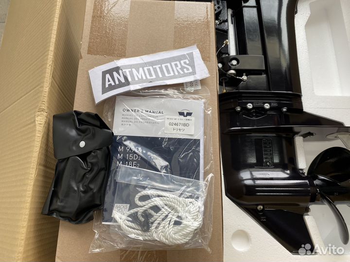 Новый лодочный мотор Tohatsu M9.9D2S (M15D2S)