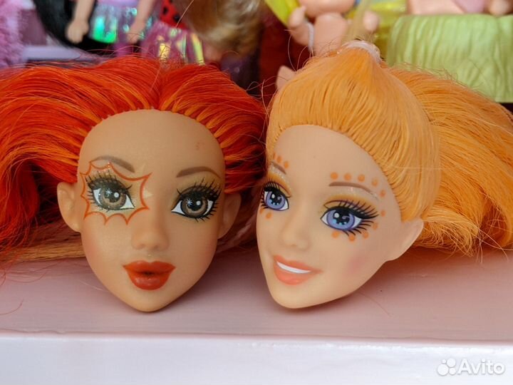 Барби куклы лот голов редкие fairytopia