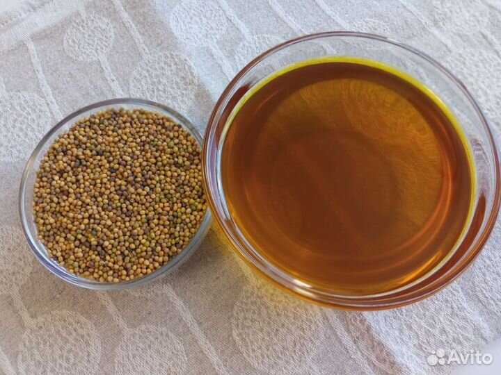 Горчичное масло холодного отжима, 250 и 500 мл