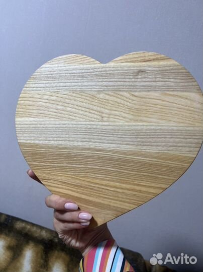 Деревянная тарелка