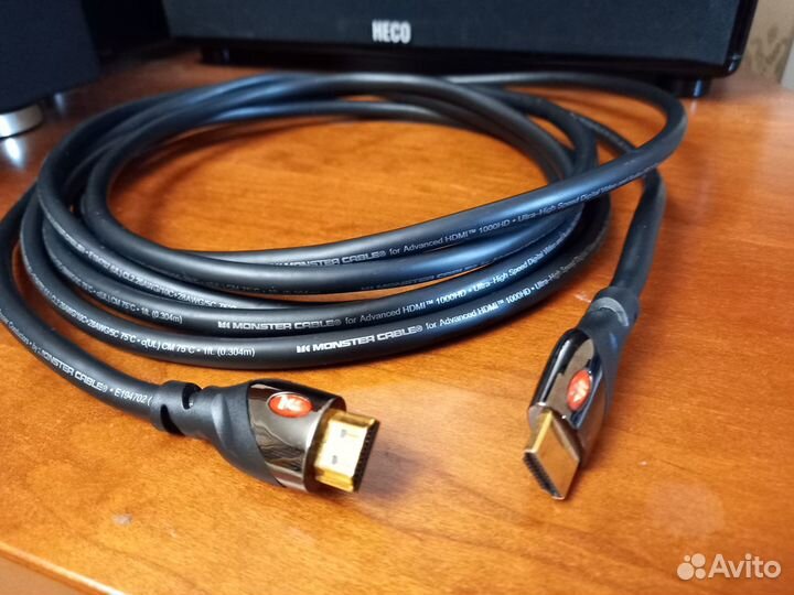 Monster Cable 1000HD -высокоскоростной кабель hdmi