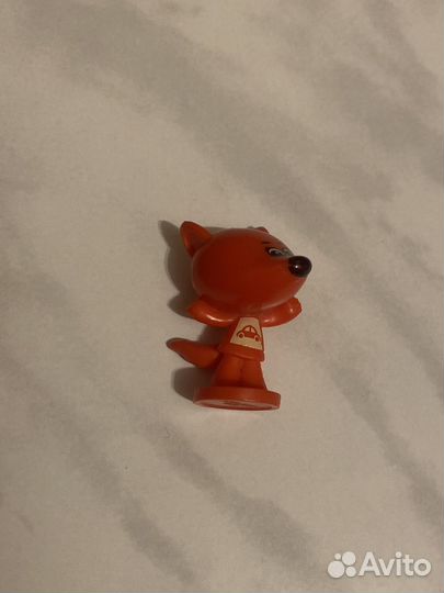 Игрушка лисичка из киндера. Мимимишки