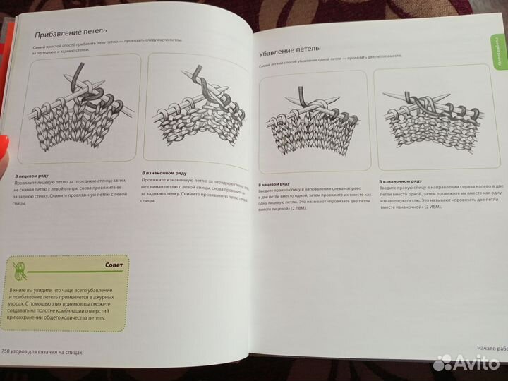 Книга узоров для вязания спицами