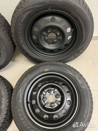 Зимние колеса на гранту