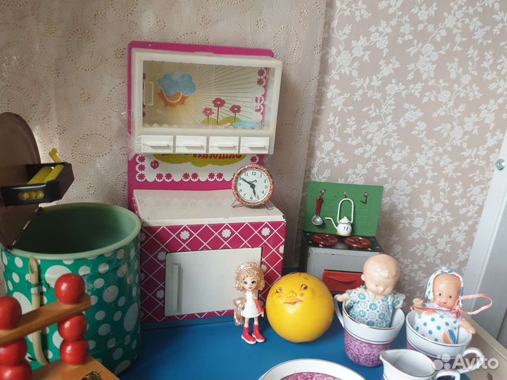 Игрушки СССР. винтаж. Мебель для кукол