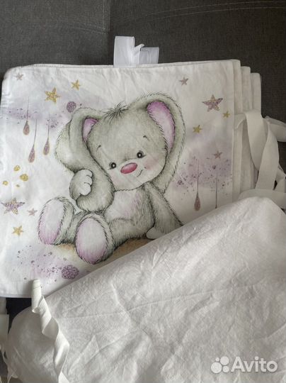 Бортики в детскую кроватку