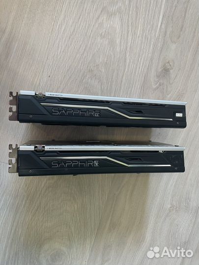 Видеокарта Sapphire rx480 Nitro+ 8gb два биоса