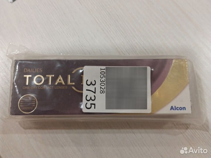 Линзы контактные одноднев Total Dailies Alcon -3.0