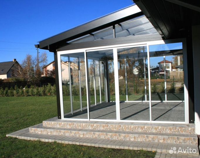 Безрамное Остекление