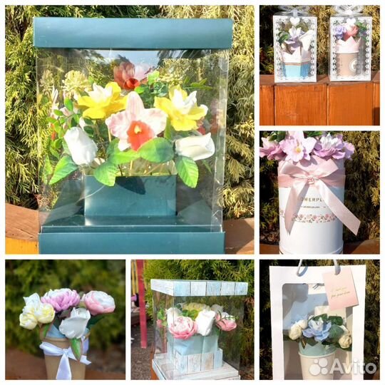 Цветы из мыла