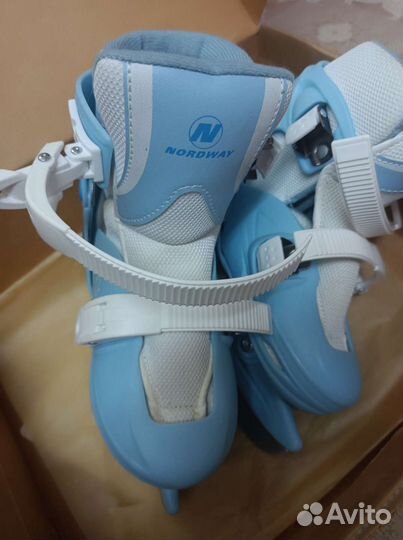 Коньки детские раздвижные 30 - 33